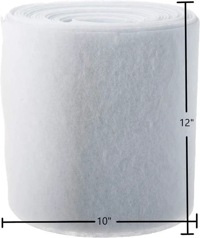 Alt view image 2 of 7 - Vent Filter Media Roll 25ft x 12in, Cut to Fit | Cuts to any register size for homes, RVs and mobile homes, electrostatic media works in HVAC, AC and heating vents