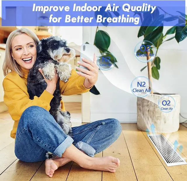 Alt view image 5 of 7 - Air Vent Filter Kit - 12" x 140" Cut to Fit Air Filter Materials MERV 8 Electrostatic Media Roll for Home Floor, Ceiling, AC, HVAC, RVC Furnace Vents, With 48PCs Adhesive Hook Tape