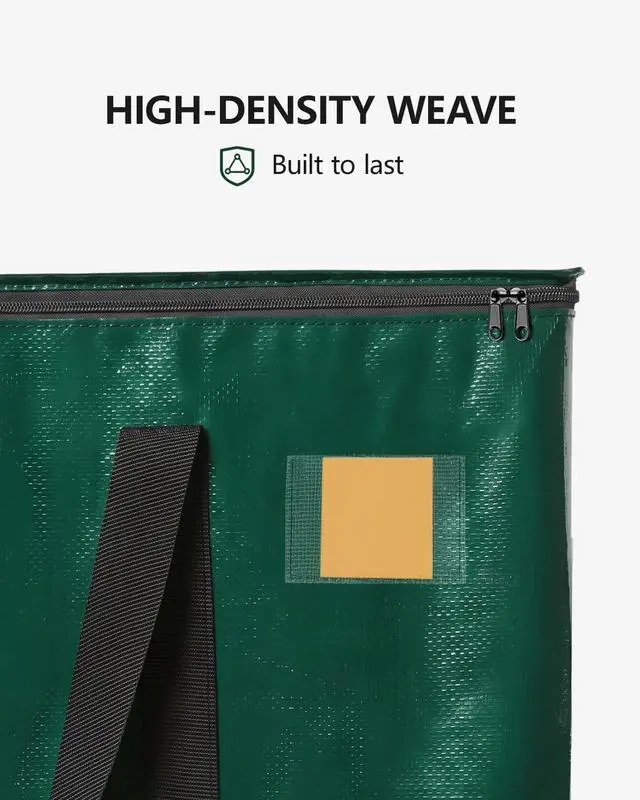 Alt view image 7 of 7 - Heavy Duty Moving Bags Extra Large, Premium Storage Bags with Durable Zippers, Reinforced Handles, Moving Supplies for Clothes, Bedding, College Dorm Essentials, 8 Pack Green