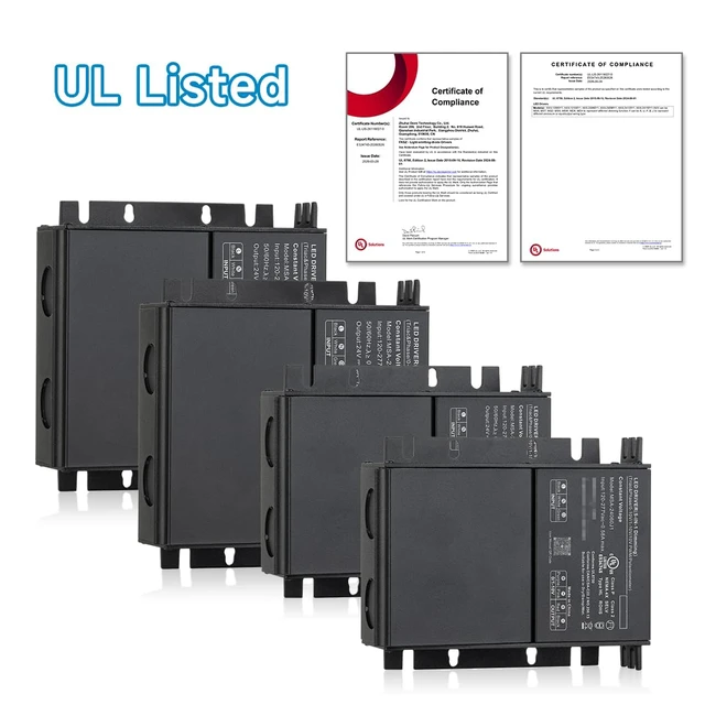 Alt view image 7 of 7 - UL-Listed Class P Power Supply 60W 24VDC Dimmable LED Driver