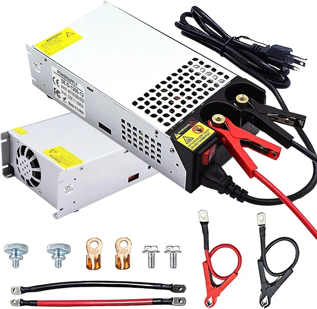 Main image of 110V-120V AC to 12V DC Converter 100A 1200W Power Supply