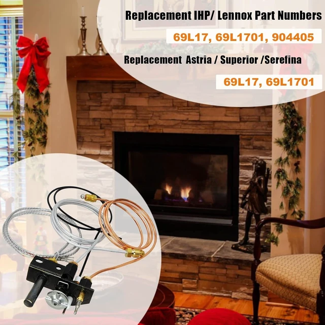 Alt view image 2 of 5 - 69l1701 SIT Natural Gas Fireplace Pilot Assembly, 69l17 / J4117 / 904405