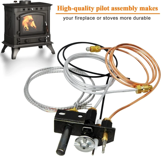 Alt view image 4 of 5 - 69l1701 SIT Natural Gas Fireplace Pilot Assembly, 69l17 / J4117 / 904405