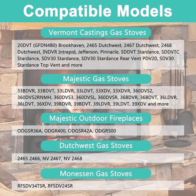 Alt view image 3 of 7 - 10002264 Natural Gas 3-Way Pilot Assembly with Thermocouple & Thermopile, Replacement for Majestic, Temco, Vermont Castings, HHT, Dutchwest, Monessen Fireplaces & Gas Stoves