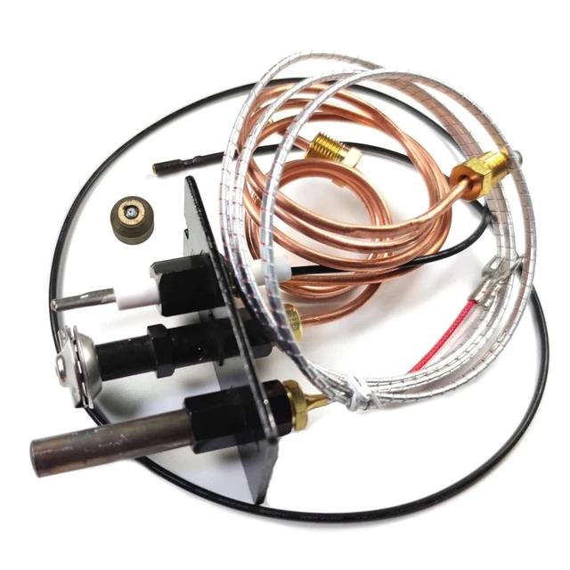 Alt view image 2 of 6 - NG/LPG Fireplace Pilot Assembly Replacement, 10002264