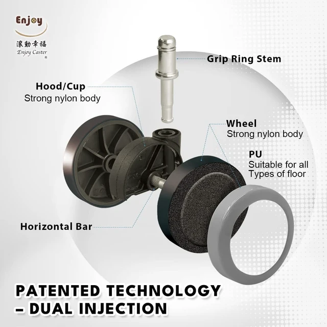 Alt view image 5 of 6 - Enjoy Caster Wheel