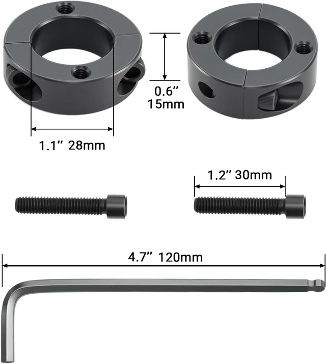 Alt view image 3 of 7 - Top-Activated Office Chair Gas Cylinder Replacement Kit, 11-16.5 Inches