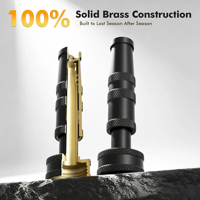 Alt view image 2 of 7 - Heavy Duty Garden Hose Nozzle Sprayer for Outdoor Use, 4 Pack