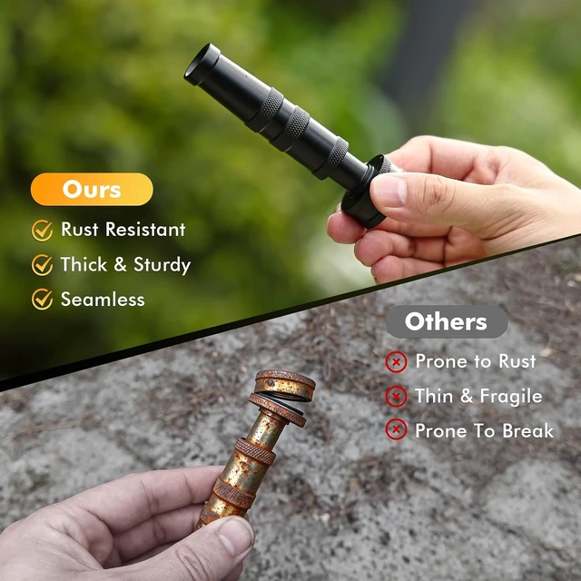 Alt view image 5 of 7 - Heavy Duty Garden Hose Nozzle Sprayer for Outdoor Use, 4 Pack