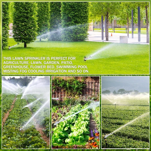 Alt view image 6 of 6 - 1-1/2" Agriculture Farm Irrigation Sprinkler Spray Gun Heads