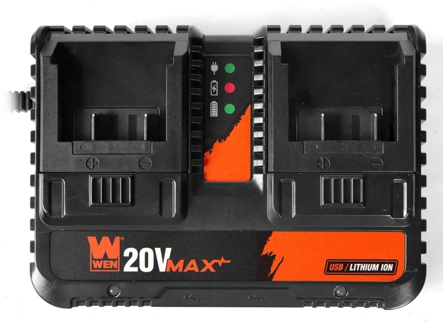 Alt view image 5 of 6 - 20V Max Starter Kit with Two 5.0 Ah Lithium-Ion Batteries & Dual-Port Charger (20VB25D)