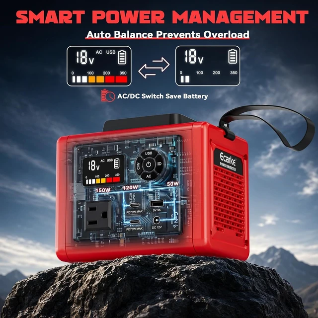 Alt view image 7 of 7 - 350W Power Inverter for Milwaukee 18V Battery (Tool Only)