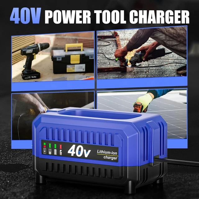 Alt view image 3 of 6 - Upgraded Charger Compatible with Kobalt 40V Charger KRC840-03