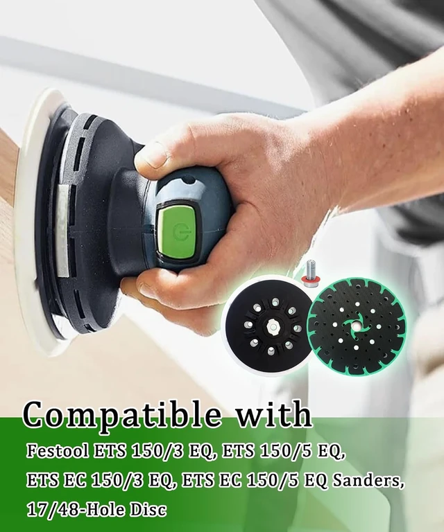 Alt view image 4 of 6 - 2 Pack 202460 6" Hard Back-Up Sanding Pads