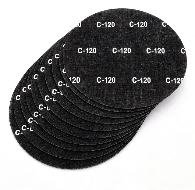Main image of 17" 120 Grit Floor Sanding Screen Mesh Discs for Wood, 10 Pack