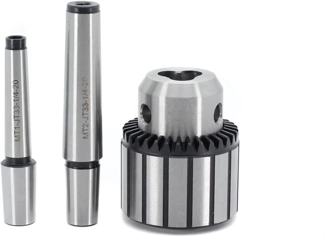 Alt view image 3 of 7 - JT33 Key Type 1/2 Inch (1-13mm) Drill Chuck with MT1 & MT2