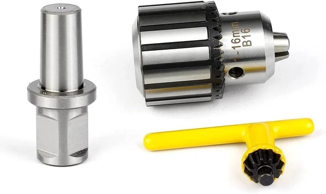 Alt view image 4 of 7 - 5/8 Inch (1-16mm) Drill Chuck with 3/4 Inch Weldon Shank Adapter