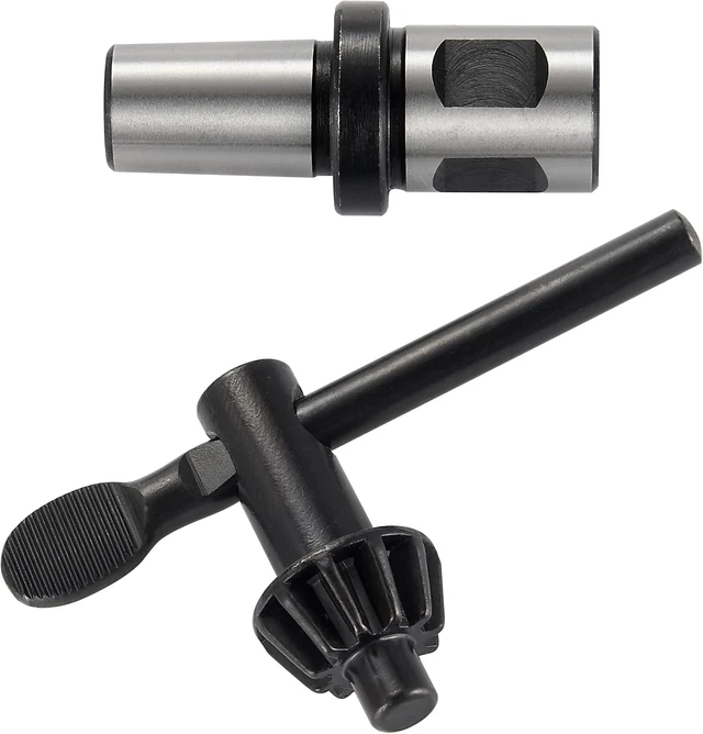Alt view image 6 of 6 - HD Heavy Duty 5/8" (16mm) Magnetic Drill Chuck with 3/4" Weldon Shank Adapter, Key Type Converter Tool for Drill Press (B16)