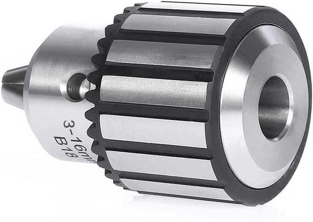 Alt view image 2 of 7 - Super Heavy Duty 5/8" (16mm) Drill Chuck with K32 Key & MT2 Shank