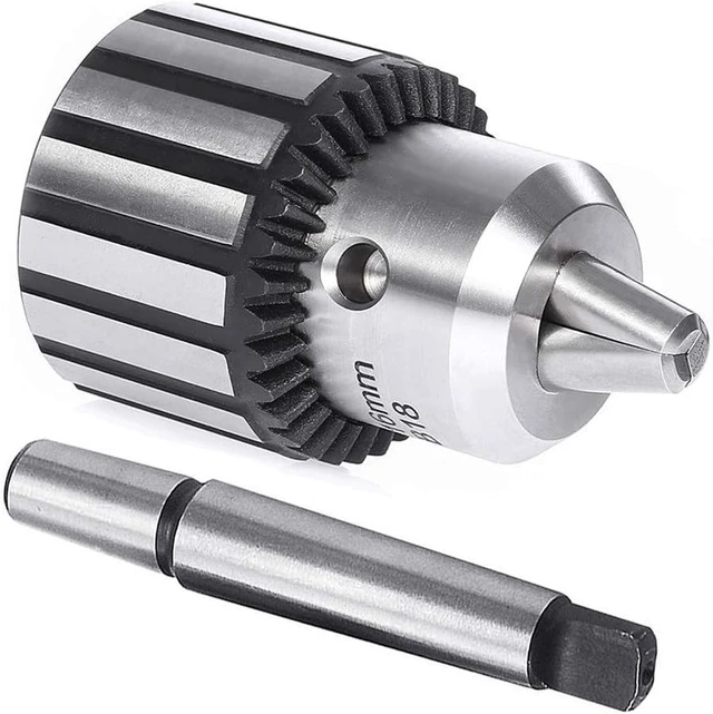 Alt view image 4 of 7 - Super Heavy Duty 5/8" (16mm) Drill Chuck with K32 Key & MT2 Shank