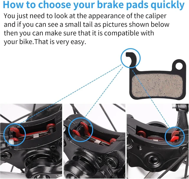 Alt view image 7 of 7 - 25 Pairs Brake Pads for Shimano XTR M975 M966 M965, SLX M665, LX M596, Deore XT MTB & Ebike, with 3 Installation Tools