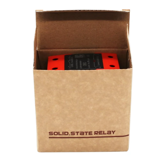 Alt view image 6 of 6 - DIN Rail Single Phase Solid State Relay (SSR) with Heat Sink, AC to AC 120A, Resistive 60A, Inductive 20A