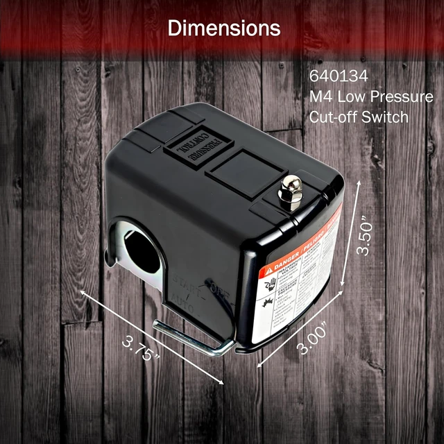 Alt view image 2 of 6 - Low Pressure Pump Cut-Off Switch for Well & Jet Pumps