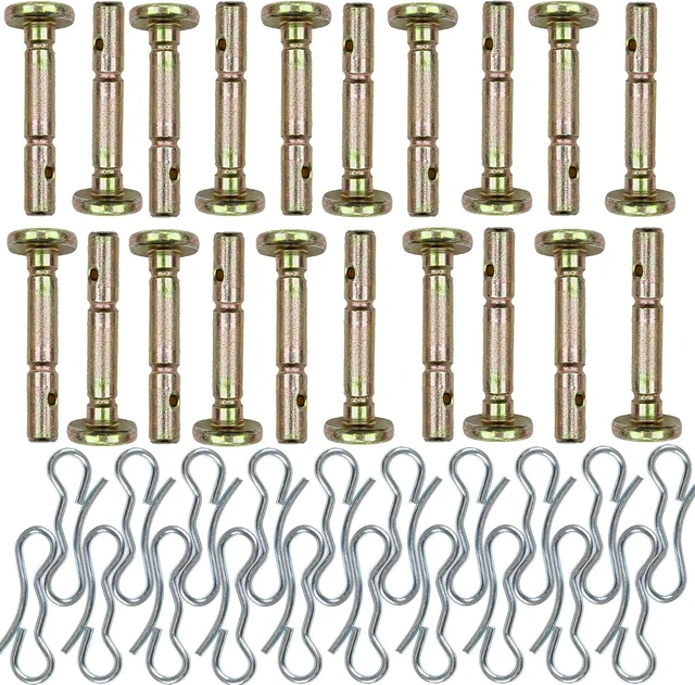Main image of 738-04124A & 714-04040 Shear Pins & Cotter Pins Kit for Snowblower, 20 Pack
