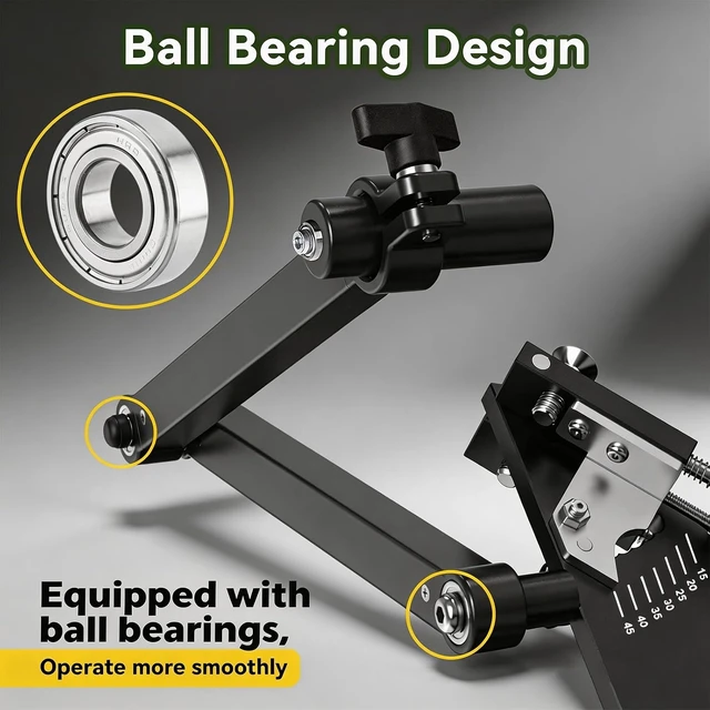 Alt view image 2 of 7 - Updated 15°-45° Adjustable Lawn Mower Blade Sharpener
