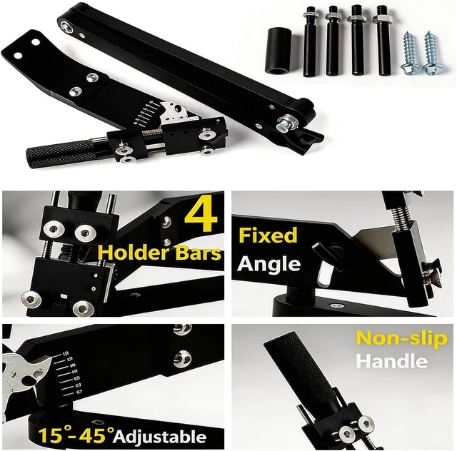 Alt view image 5 of 7 - Updated 15°-45° Adjustable Lawn Mower Blade Sharpener