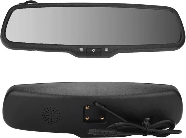 Alt view image 6 of 7 - HD Auto-Dimming Car Rearview Mirror Monitor with Reversing Image for Parking, Black Bracket Included