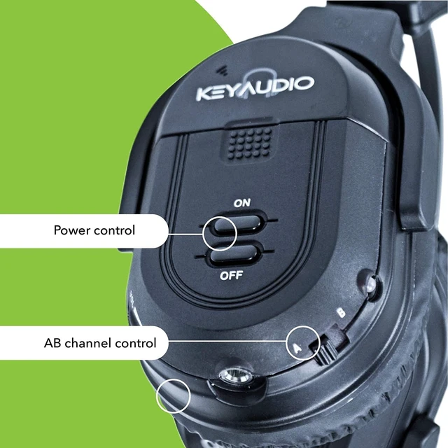 Alt view image 5 of 7 - RP Accessories IR-601B Infrared Wireless Headphones, 2-Channel Folding for Car TV & DVD Audio, Set of 3