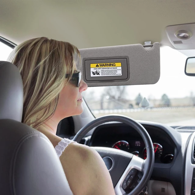 Alt view image 7 of 7 - Sun Visor with Light for 2008-2012 Honda Accord (Driver & Passenger Side)