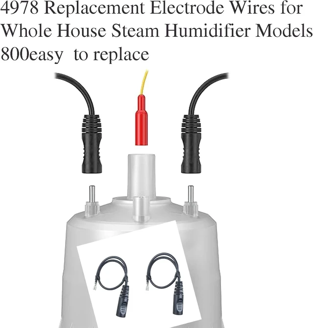 Alt view image 5 of 7 - 2-Pack Electrode Wire Replacement for AprilAire 4978