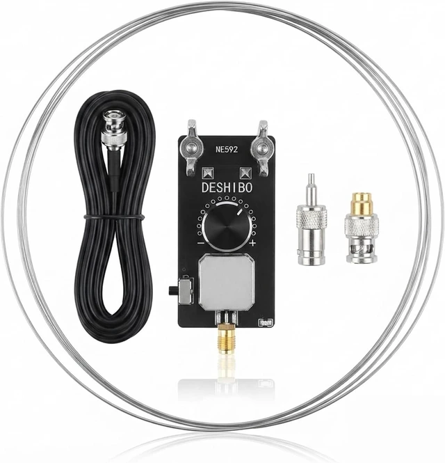 Main image of NE592 Active Loop Shortwave Antenna with Metal Shield