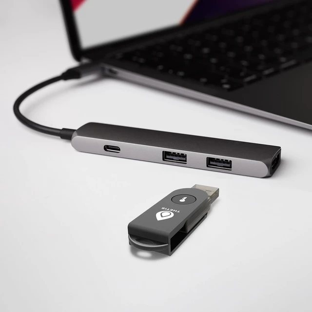 Alt view image 7 of 7 - PRO-A for Business USB-A FIDO2 Security Key L1, MFA & Passkey Access for School ERP & Employee Accounts, Coinbase/Google Workspace Compatible, 2 Pack