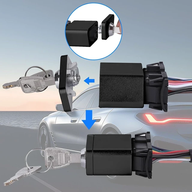 Alt view image 4 of 7 - Metal OBD2 Port Lock with Two Keys, OBDII Connector Protector for Most Cars, SUVs & Trucks