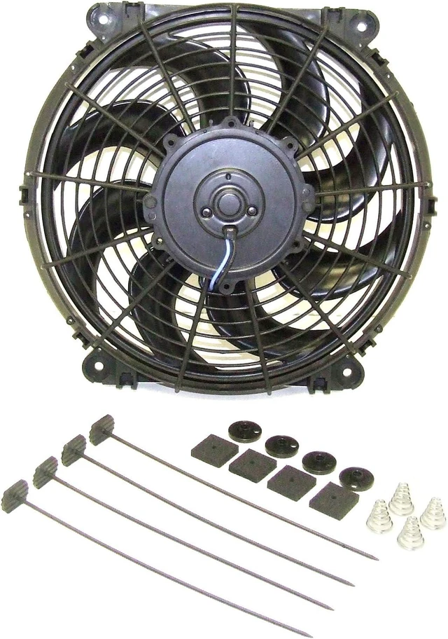 Main image of Hayden Rapid-Cool 3680 Universal 12" Auxiliary Add-On Cooling Fan Kit