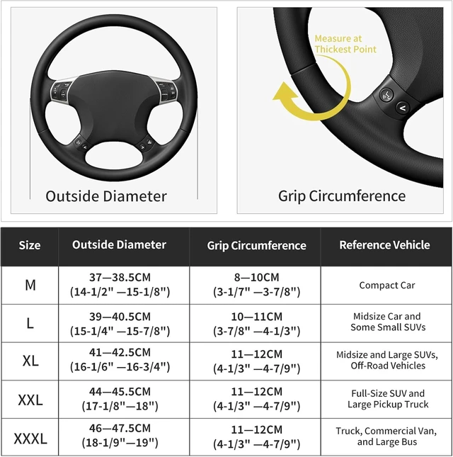 Alt view image 3 of 7 - DIY Stitch-On Suede Leather Steering Wheel Wrap Kit for 1718" Wheels Superior Sweat Absorption & Non-Slip Grip, Comfortable, Durable Year-Round Upgrade