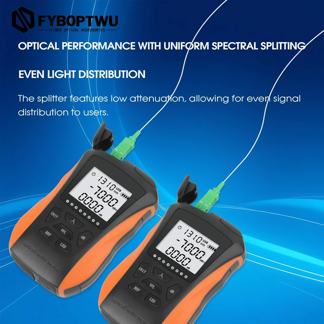 Alt view image 3 of 4 - 2-Pack 1×16 SC/PLC Micro Fiber Optic Splitter
