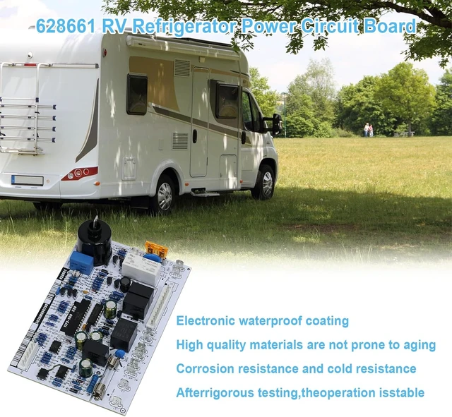 Alt view image 7 of 7 - Refrigerator Power Circuit Board Kit, 628661