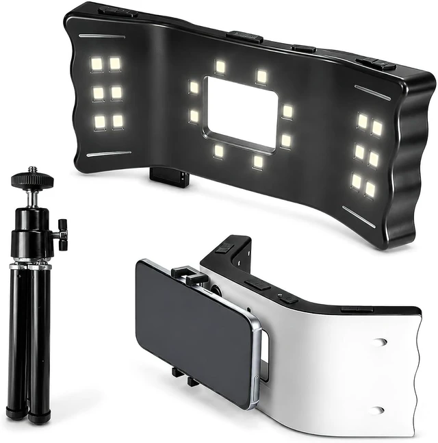 Main image of 360° LED Ring Fill Light for Dental Photography Universal Clip Mount