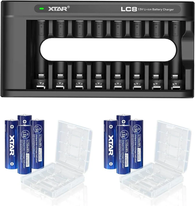Main image of 1.5V AA Batteries 4150mWh (LC8 + 8 PCS 1.5V AA 4150mWh)