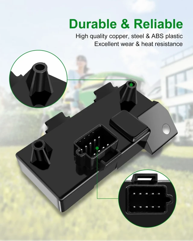 Alt view image 3 of 6 - AM141075 Electronic Control Unit Module, Fits John Deere X300 X300R X304