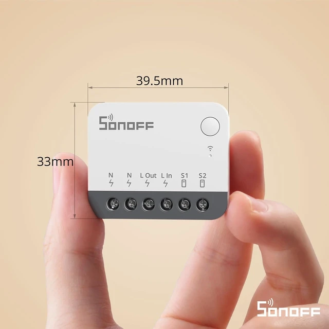 Alt view image 3 of 7 - Zigbee 3.0 Smart Relay Switch, Mini In-Wall Light Switch Module ZBMINIR2 4-Pack Compatible with Alexa, Google Home & SmartThings (Zigbee Hub & Neutral Wire Required)