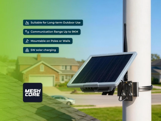 Alt view image 2 of 7 - SenseCAP P1-Pro 5W Solar LoRa Repeater for MeshCore, IPX6