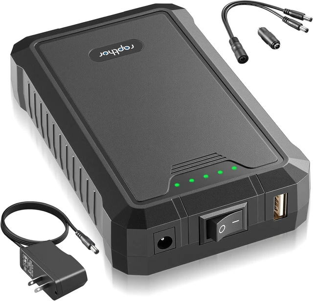 Main image of Rechargeable 12V 6500mAh / 5V 13000mAh DC Output Battery Pack