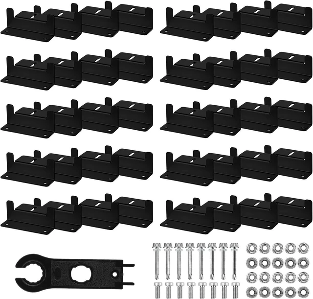 Main image of 40 PCS Aluminum Alloy Z Solar Panel Mounting Brackets