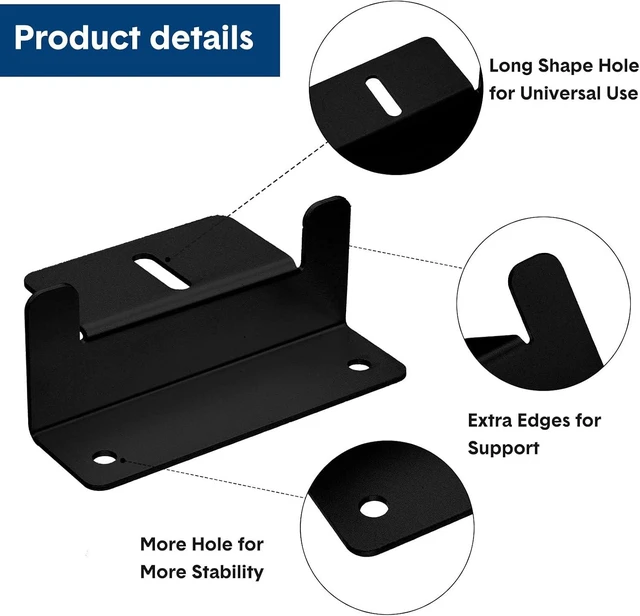Alt view image 4 of 7 - 40 PCS Aluminum Alloy Z Solar Panel Mounting Brackets