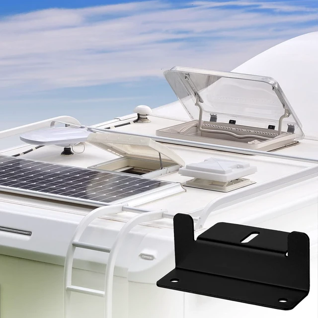 Alt view image 7 of 7 - 40 PCS Aluminum Alloy Z Solar Panel Mounting Brackets
